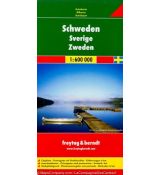 Mapa - Švédsko 1:600 000