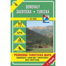 Mapa - Donovaly-Šachtička-Turecká  1 : 25 000