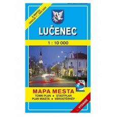 Mapa - Lučenec  - 1 : 10 000