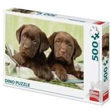 Puzzle - Labrador šteniatka - 500 ks