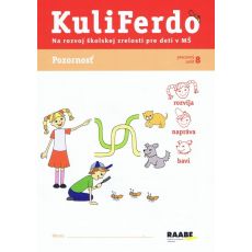 Kuliferdo - Pozornosť - pracovný zošit 8 - MŠ
