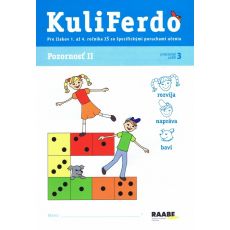 Kuliferdo - Pozornosť II - pracovný zošit 3 - ZŠ