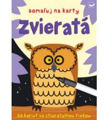 Domaľuj na karty - Zvieratá