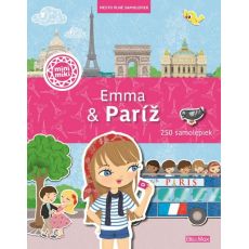Emma a Paríž - 250 samolepiek