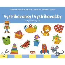 Vystrihovačky - modrý zošit