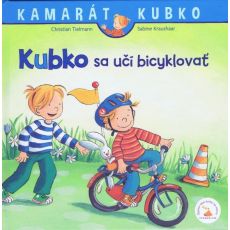 Kubko sa učí bicyklovať