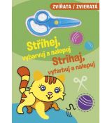 Strihaj, vyfarbuj a nalepuj - Zvieratá