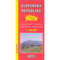 Mapa - Slovenská republika Flash  1:650 000