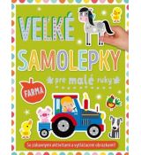 Veľké samolepky pre malé ruky - Farma