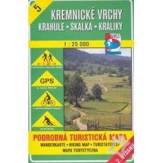 Mapa - Kremnické vrchy, Skalka