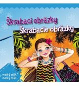 Škrabacie obrázky - modrý zošit