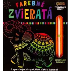 Farebné zvieratá - Vyškrabovacie obrázky