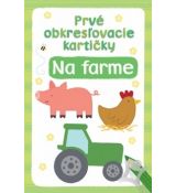 Prvé obkresľovacie kartičky - Na farme