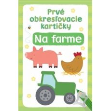 Prvé obkresľovacie kartičky - Na farme