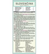 Kartička - Slovenčina, súhr gramatiky
