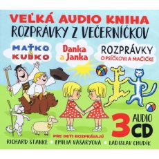 CD - Veľká audio kniha -  Rozprávky z večerníčkov