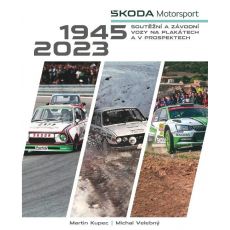 Škoda Motorsport - soutěžní a závodní vozy na plakátech a v prospektech, 1945-2023