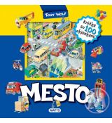 Mesto - knižka so 100 okienkami