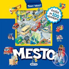 Mesto - knižka so 100 okienkami