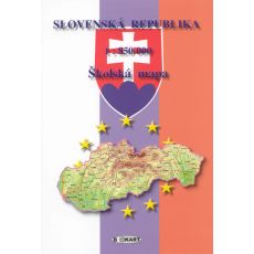 Školská mapa - Slovenská republika, 1:850 000