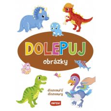 Dolepuj obrázky - dinosaury