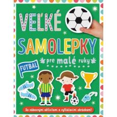 Futbal - veľké samolepky pre malé ruky