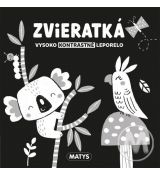 Kontrastné leporelo - Zvieratká