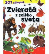 Zvieratá z celého sveta - 207 nálepiek