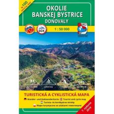 Mapa - Okolie Banskej Bystrice - Donovaly