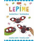 Lepíme kolieska - modrý zošit