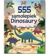 555 samolepiek Dinosaury