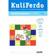 Kuliferdo - Sluchové vnímanie - prac. zošit 7 - ZŠ