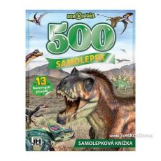 500 samolepiek - Dinosaury