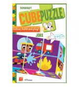 Povolania - Papierové puzzle kocky