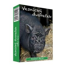 Karty Čierny Peter - Dedinský dvor