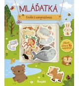 Kniha s magnetkami: Mláďatká