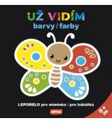 Už vidím barvy / farby - Leporelo pro miminka
