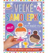 Veľké samolepky - Balet