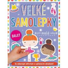 Veľké samolepky - Balet