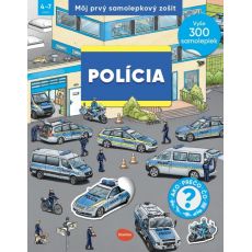 Môj prvý samolepkový zošit – POLÍCIA