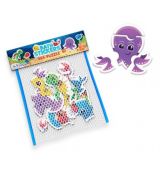 Morské puzzle - nálepky do vane