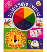 Kráľovstvo zvierat - kniha aktivít s farebou ...