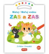 Maľuj vodou zas a zas - Zvieratká