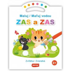 Maľuj vodou zas a zas - Zvieratká