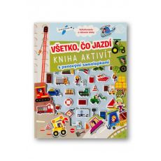 Všetko, čo jazdí - kniha aktivít s penovými nálepk