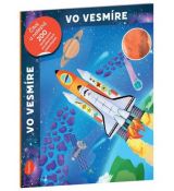 Čítaj a nalepuj – VO VESMÍRE, kniha se samolepkami