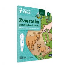 Kúzelné čítanie - Zvieratká, samolepková kniha
