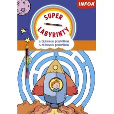 Super Labyrinty s dúhovou pastelkou