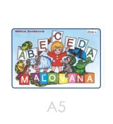 Maľovaná abeceda - maľovánka