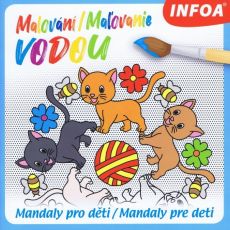Maľovanie vodou - Mandaly pre deti